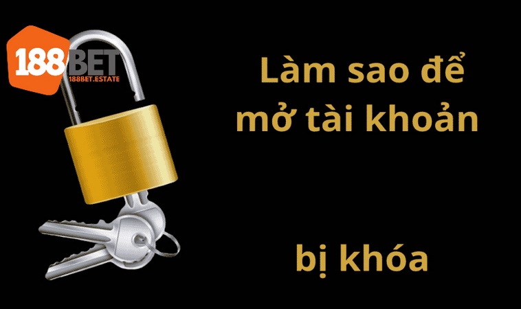 Tại Sao Tài Khoản 188bet Bị Khóa - Tìm Ngay Nguyên Nhân 2 Tùy theo nguyên nhân mà có hướng xử lý phù hợp