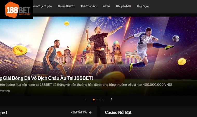 Vào Bóng 188bet - Link Vào Nhà Cái Khuyến Mãi Cho Người Mới 2 Ưu điểm nổi bật khi tham gia bóng đá 188bet