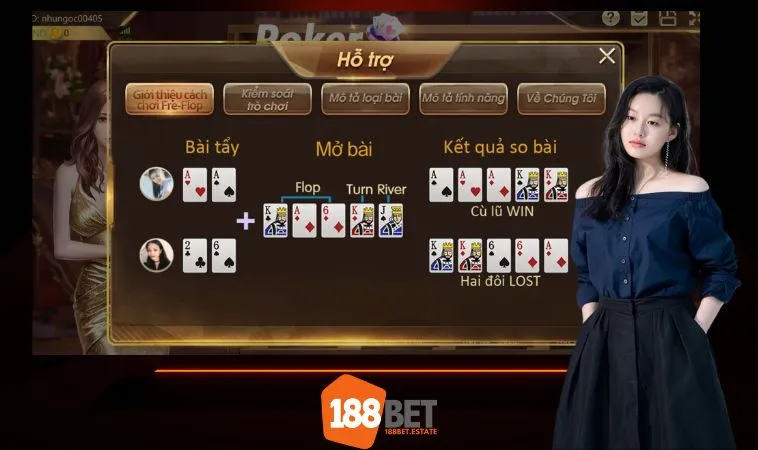 Bí quyết cược thắng đậm khi xuống vốn với Poker 188bet Bí quyết cược thắng đậm khi xuống vốn với Poker 188bet