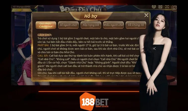 Cách chơi Đấu Địa Chủ 188bet anh em mới đến nên nắm rõ Cách chơi Đấu Địa Chủ 188bet anh em mới đến nên nắm rõ